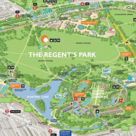 Comfy 1Br Flat V Close To Euston And Regent'S Park 伦敦 外观 照片